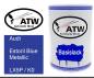Preview: Audi, Estoril Blue Metallic, LX5P / K0: 500ml Lackdose, von ATW Autoteile West.